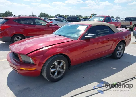 2008 Ford Mustang V6 Deluxe/V6 Premium из США, поврежденный, VIN 1ZVHT84N985204855